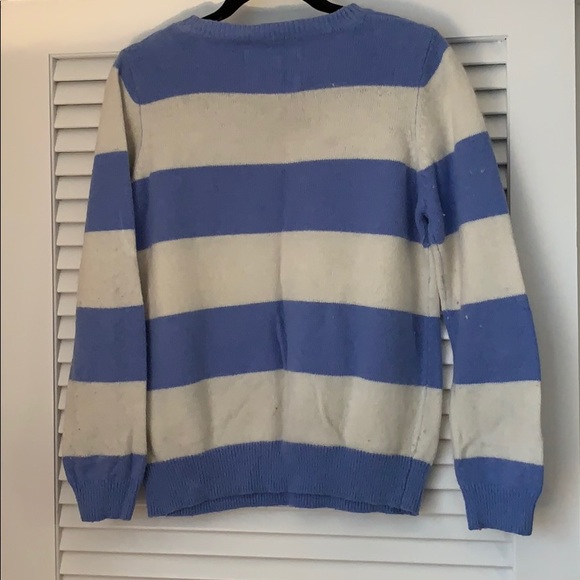 Striped Blue Sweater | F21 Size Large - Picture 5 of 5